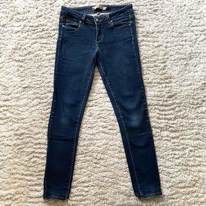 Paige Verdugo Dark Wash Skinny Jeans